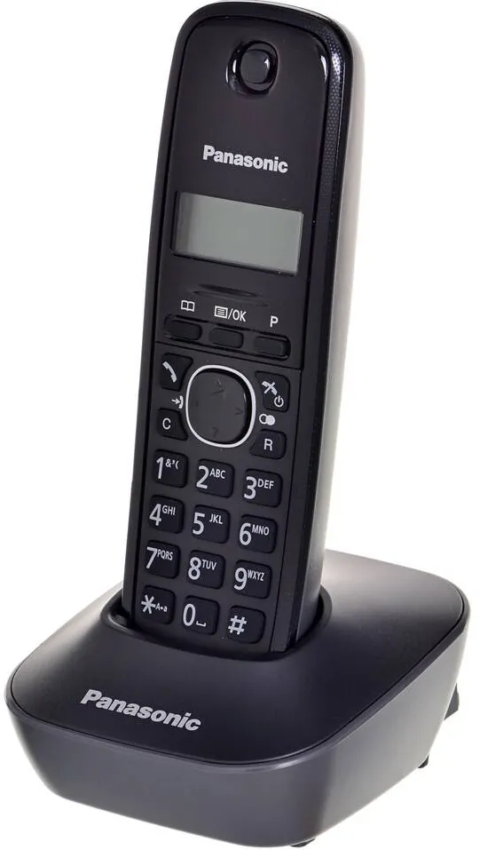 Telefon Fix Panasonic KX-TG1611 DECT Black Caller ID