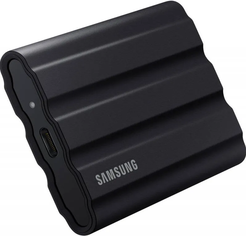 SSD Extern Samsung Portable T7 Shield Black 4TB USB 3.2 Gen 2