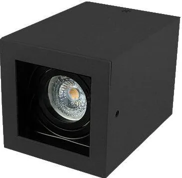 V-TAC Corp iluminat montaj perete soclu GU10 patrat negru