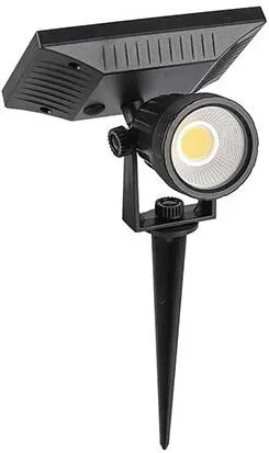 V-TAC LAMPA GRADINA 2W INCARCARE SOLARA IP65 3000K