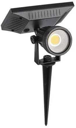 V-TAC Lampa gradina 2W incarcare solara IP65 6400K