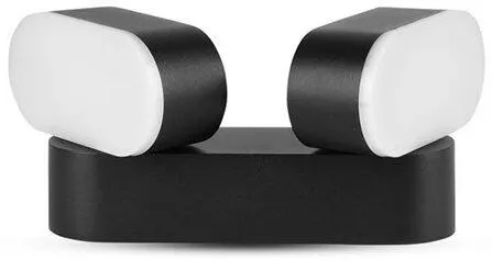 V-TAC Lampa LED Oriantabila 12W 3000K alb cald - negru