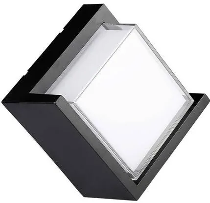 V-TAC Lampa LED 12W IP65 4000K alb neutru - negru