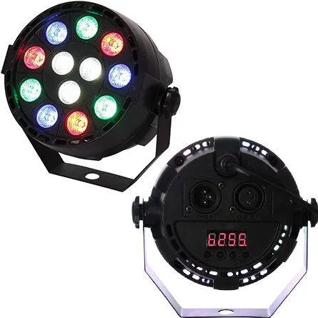 Ibiza Light MINI PAR LED RGBW DMX 12X1W RGBW LED