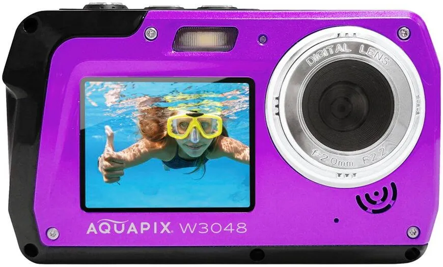 Aparat foto compact Easypix Aquapix W3048 Edge Violet