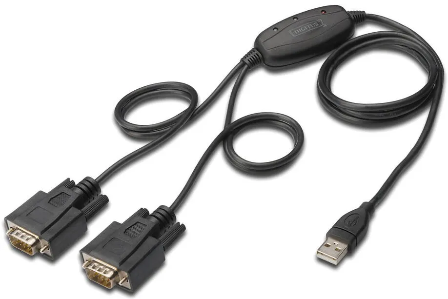 Adaptor Assmann Cable USB 2.0 to 2xRS232 (COM) (Chipset: FTDI / FT2232H)