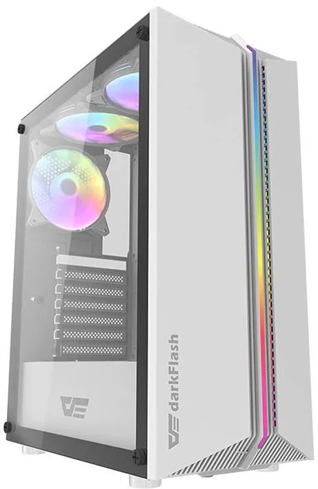 Carcasa PC Darkflash DK151 LED White