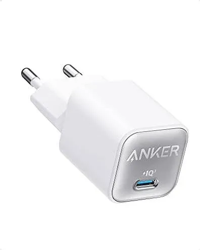 Incarcator Anker 511 Nano III 30W GaN USB-C Alb