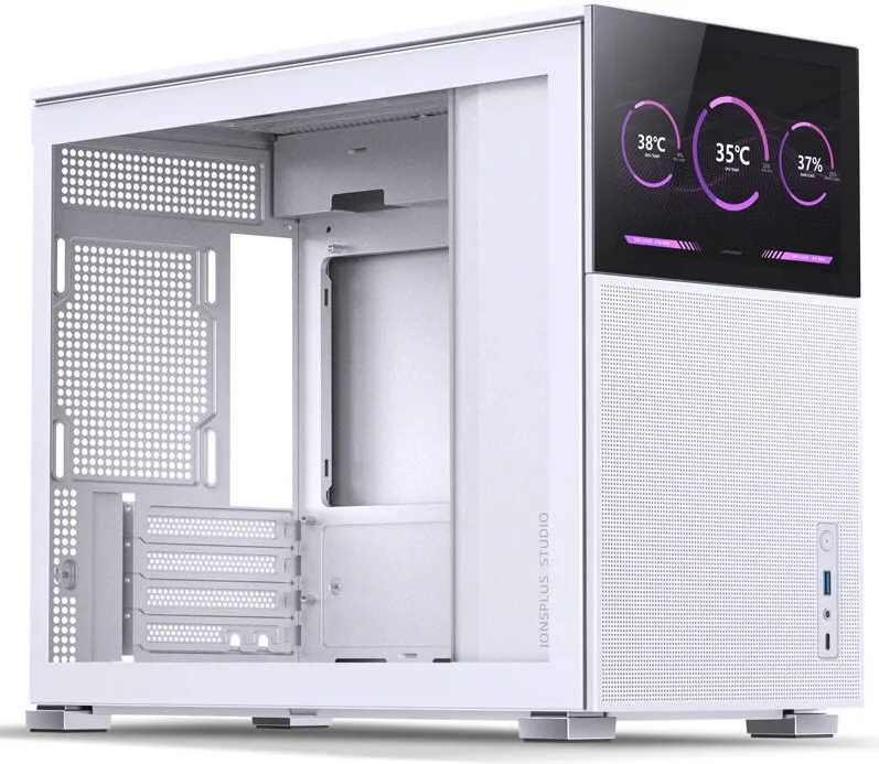 Carcasa PC Jonsbo D31 Mesh Screen white