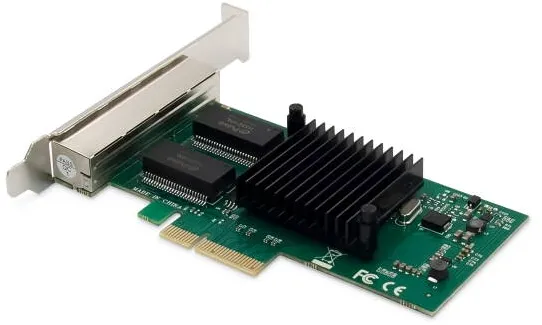 Adaptor Assmann RJ45 4-port Intel1350 Server NIC