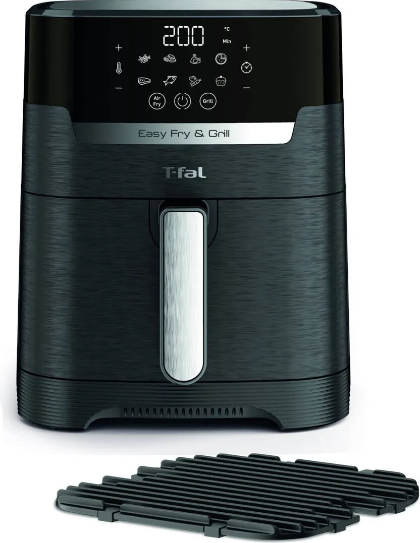 TEFAL Friteuza Easy Fry&Gril EY505815, 0.8 kg, 4.2 L, Negru