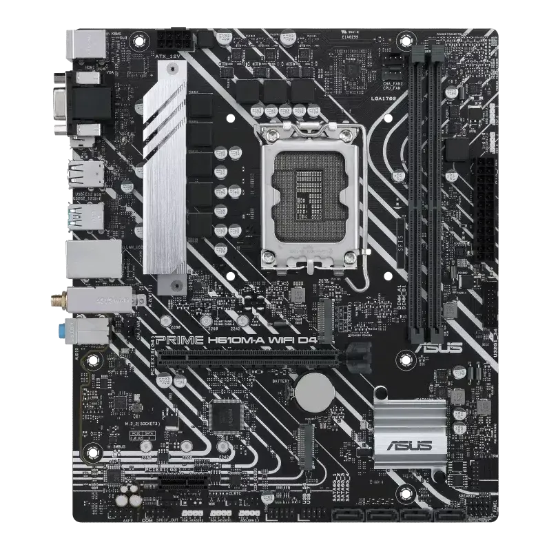 Placa de Baza Asus PRIME H610M-A WIFI LGA1700, DDR5, mATX