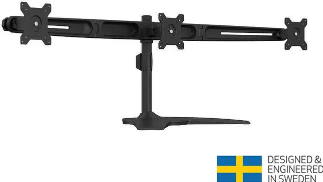 Suport TV / Monitor Multibrackets 3 monitoare/LCD birou MB-4999,15"-24", 3 brate, rotire +/- 90°, incl.vert.:+/- 20°, max. 8kg/brat