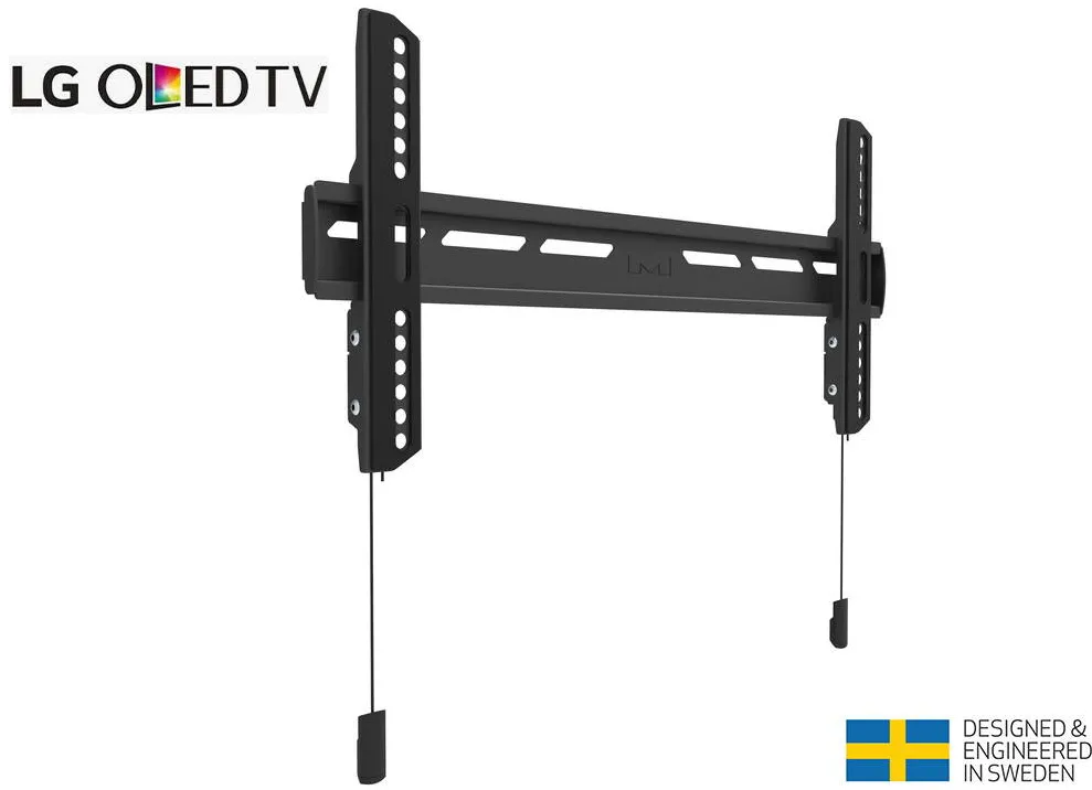 Suport TV / Monitor Multibrackets de perete pentru LG OLED, Super Slim MB-6553, 32"- 65", max.50 kg, Negru