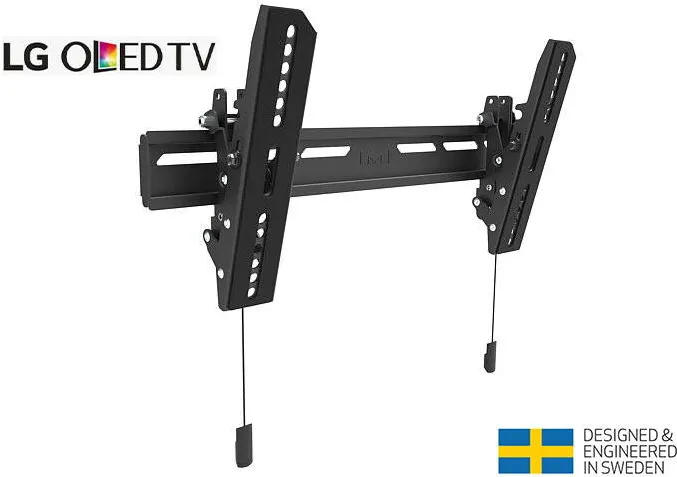 Suport TV / Monitor Multibrackets de perete pentru LG OLED, Super Slim MB-6560, 32"- 65", max.50 kg, Negru, cu inclinare