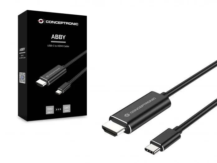 Adaptor CONCEPTRONIC USB-C -> HDMI 4K30Hz 2.00m sw