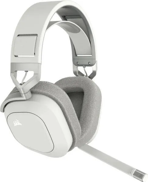 Casti Over-Head Corsair HS80 MAX Wireless, Alb