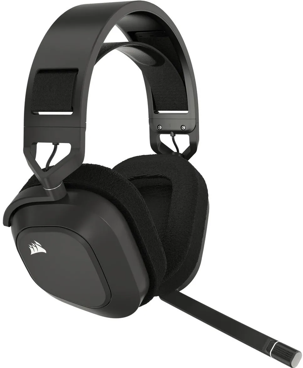 Casti Bluetooth Corsair HS80 MAX Wireless, Gri