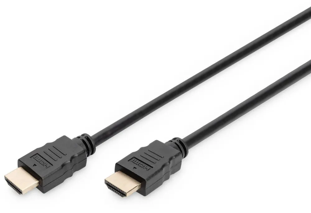 Cablu Assmann HDMI- A HighSpeed Ethernet St/St 2.0m Negru