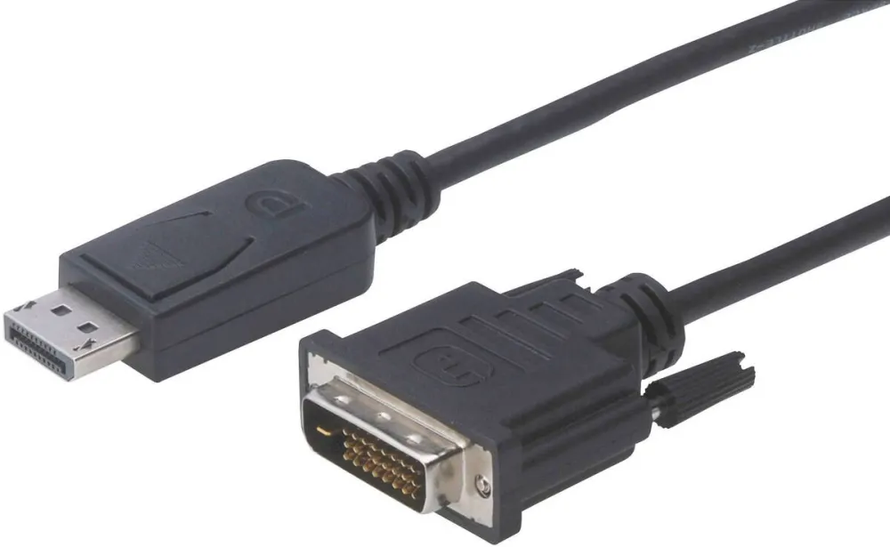 Cablu Assmann DisplayPort DPort -> DVI(24+1) St/St 8K 2m 1.1a