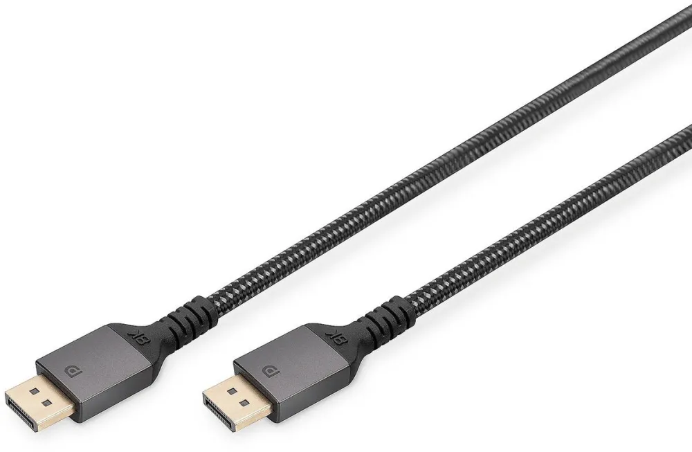 Cablu Assmann DisplayPort 3m Aluminium 8K Negru