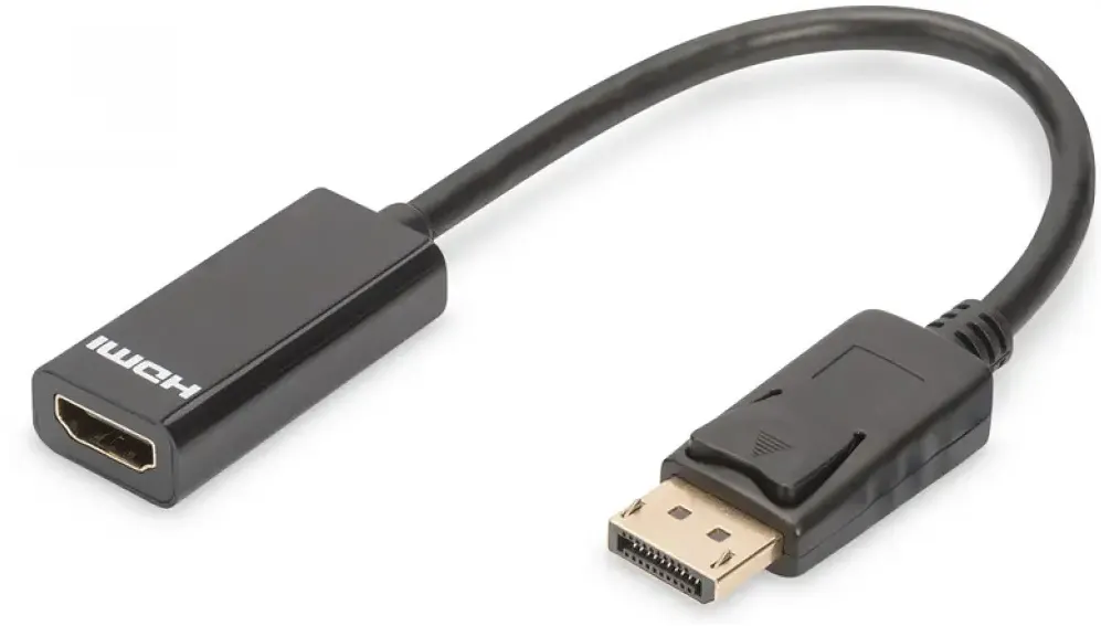 Cablu Assmann DisplayPort DPort -> HDMI-A    St/Bu 0.15m 1.1a