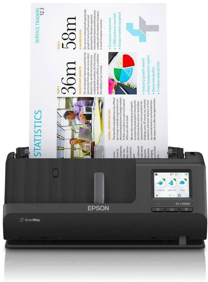 Scanner Epson WorkForce ES-C380W A4