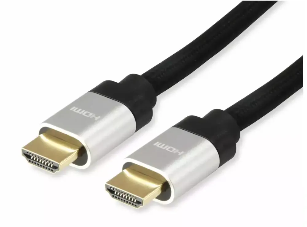 Cablu EQUIP HDMI UHS E.Gewebe 2.1 A-A St/St 10.0m 8K60Hz HDR Negru
