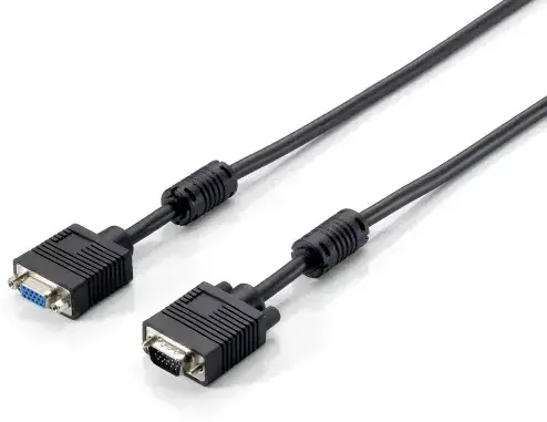 Cablu EQUIP VGA HD15 St/Bu 1.00m 1920x1080/60Hz Negru