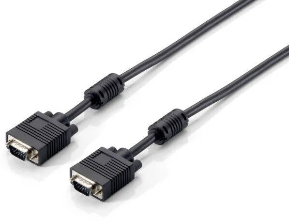 Cablu EQUIP VGA HD15 St/St 1.00m 1920x1080/60Hz Negru