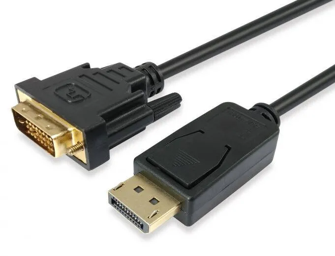 Cablu EQUIP Displayport->DVI(24+1) St/St 2.0m 1920x1200/60Hz Negru