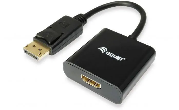 Adaptor EQUIP Displayport->HDMI St/Bu 1920x1080/60Hz Negru