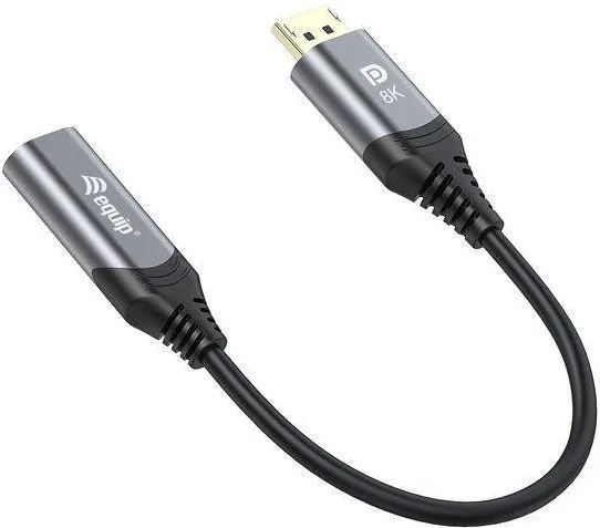 Adaptor EQUIP Displayport->HDMI 1.4 St/Bu 8K/60Hz Gri