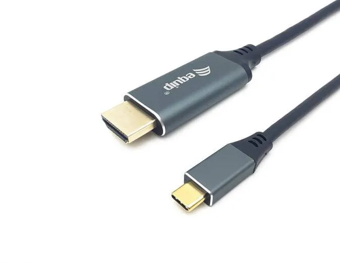 Adaptor EQUIP USB-C -> HDMI 4K60Hz 1.00m Negru