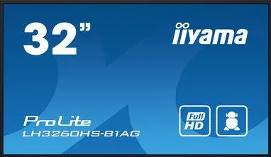 Monitor IIyama Smart ProLite LH3260HS-B1AG 31.5 inch FHD VA 8 ms 60 Hz