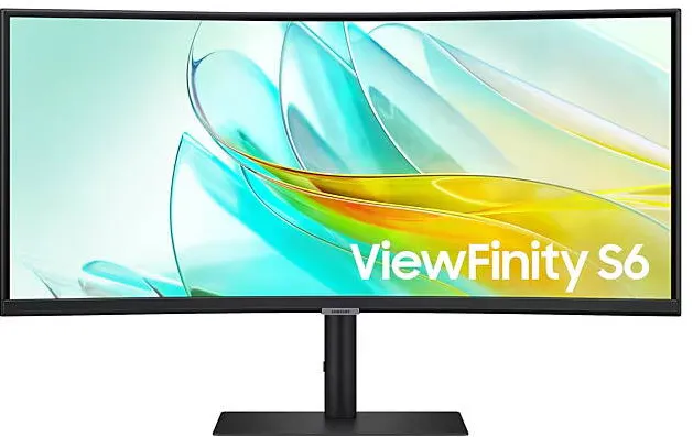 Monitor Samsung ViewFinity S6 LS34C652UAUXEN Curbat 34 inch UWQHD VA 5 ms 100 Hz KVM USB-C HDR FreeSync