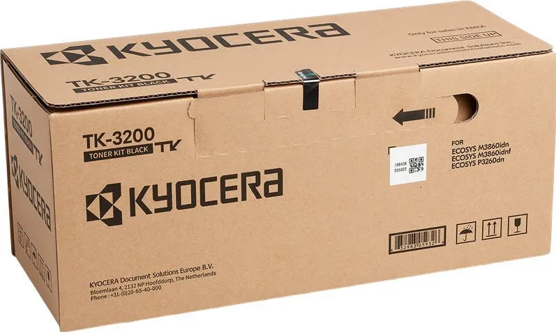 Toner imprimanta KYOCERA TK-3200 P3260/M3860 Serie