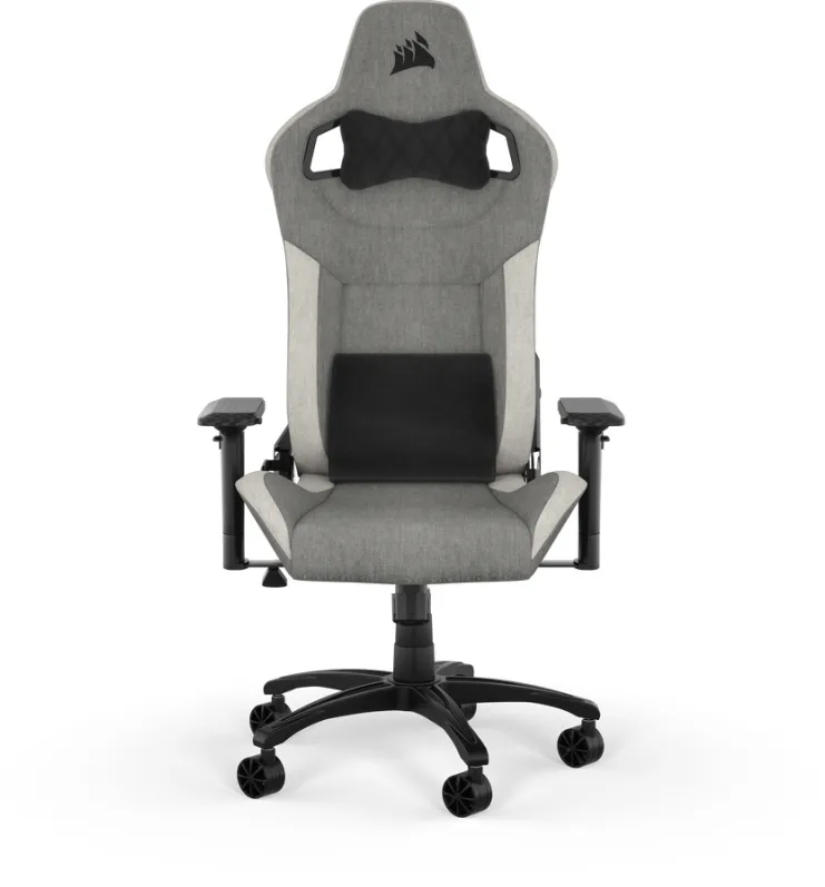 Scaun Gaming Corsair T3 Rush 2023 grey/white