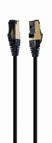 Patchcord Gembird PP8-LSZHCU-BK-0.5M S/FTP Cat. 8 LSZH black 0.5m