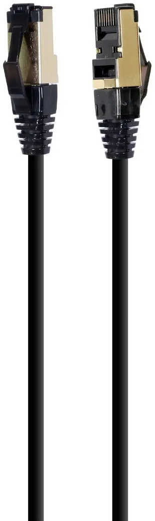 Patchcord Gembird PP8-LSZHCU-BK-1M S/FTP Cat. 8 LSZH black 1m