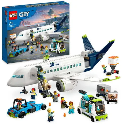 LEGO City Avion de pasageri 60367