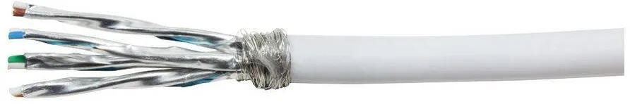 Accesoriu Retea Logilink Cablu Retea PrimeLine, Cat.7, S/FTP, Alb, 100 m