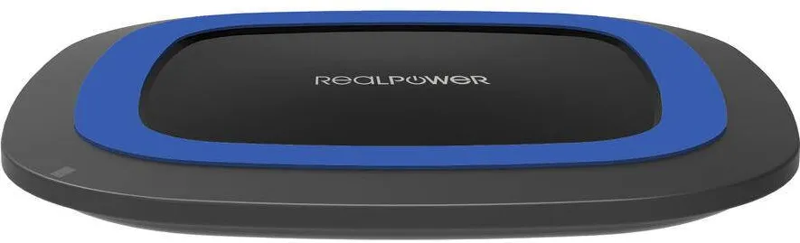 Incarcator GSM Realpower FreeCharge-10 + Adapter Negru/Albastru