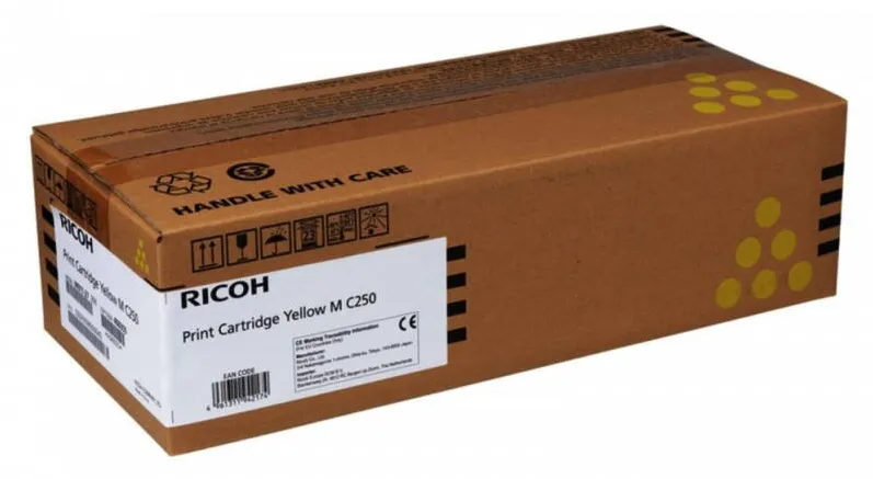 Toner imprimanta Ricoh M C250 Yellow 2300 pag 408355
