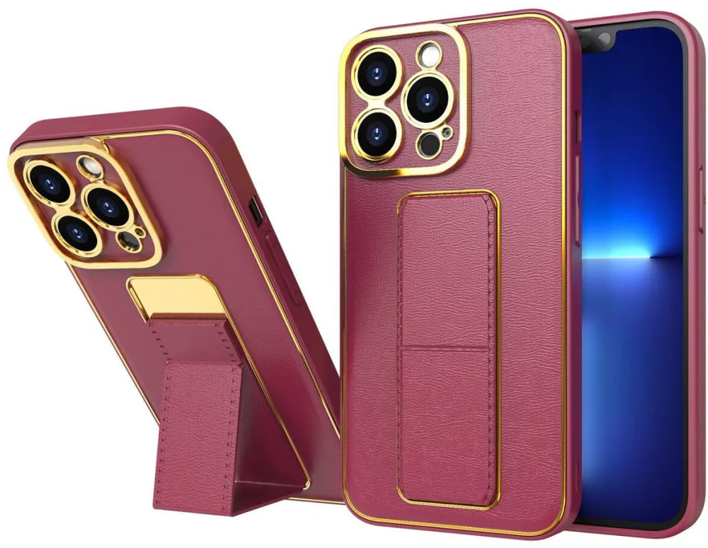 Husa GSM Hurtel Kickstand pentru Samsung Galaxy A13 Rosu