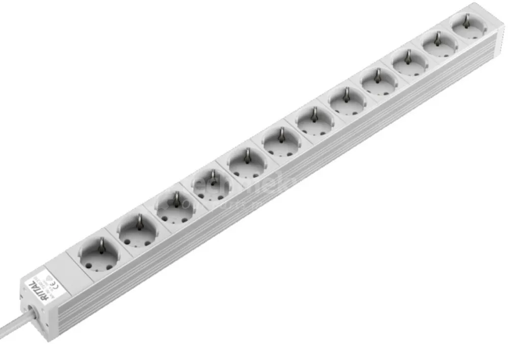 Rittal Prelungitor 48,3cm 12 prize Fara Comutator 230V/16A