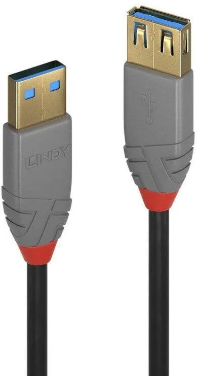 Lindy Cablu 1m USB 3.2 Gen1 Ext A/A, Ant