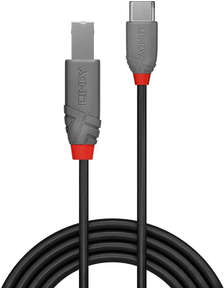 Lindy Cablu 2m USB 2.0 Tip A la Tip B