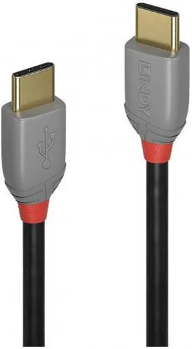 Lindy Cablu 1m USB 2.0 Type-C, Anthra