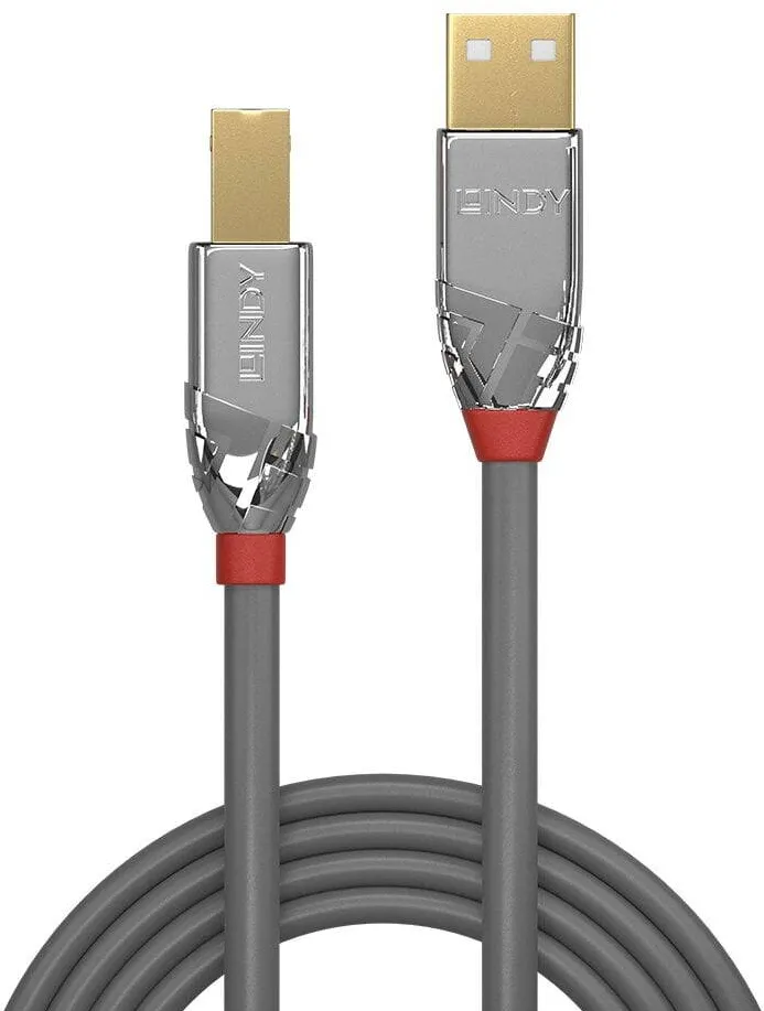 Lindy Cablu 3m USB 2.0 Type A to B Cromo